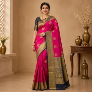 Rangmahal Rani Kanchipuram Silk Saree